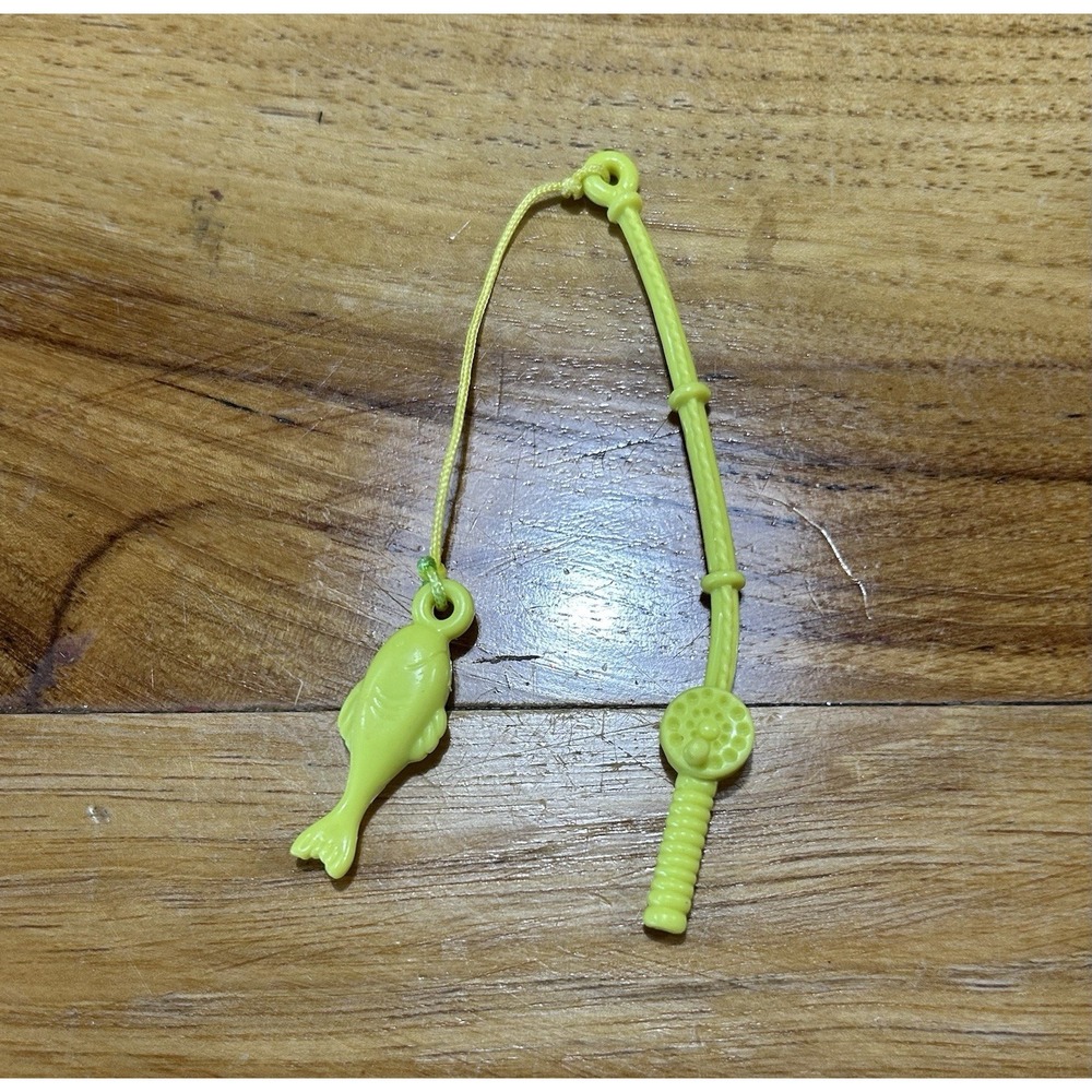 Fisher Price Loving Family Dollhouse Fishing Pole Catch Outdoor Fish Caught